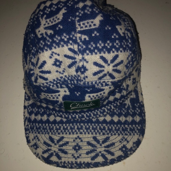 Chuck Originals ‘Holiday Sweater’ Hat 🔵🧢⚪️ - Picture 2 of 8